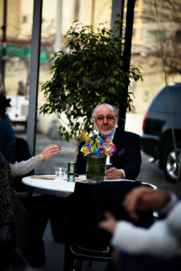 ALWAYS THE BRIDESMAID, NEVER THE BRIDE<br />
2013 Ongoing<br />
Happening: Real Flowers Replicated and Arranged Like Wedding Table Centerpieces, and Left Out for Collectors to “Take Home” from the Café Area of The Armory Show<br />
Variable Dimensions <br />