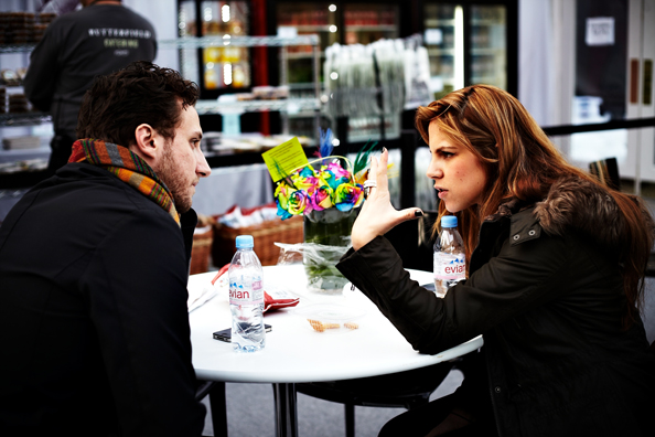 ALWAYS THE BRIDESMAID, NEVER THE BRIDE<br />
2013 Ongoing<br />
Happening: Real Flowers Replicated and Arranged Like Wedding Table Centerpieces, and Left Out for Collectors to “Take Home” from the Café Area of The Armory Show<br />
Variable Dimensions <br />