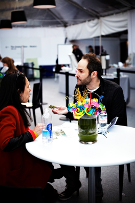ALWAYS THE BRIDESMAID, NEVER THE BRIDE<br />
2013 Ongoing<br />
Happening: Real Flowers Replicated and Arranged Like Wedding Table Centerpieces, and Left Out for Collectors to “Take Home” from the Café Area of The Armory Show<br />
Variable Dimensions <br />