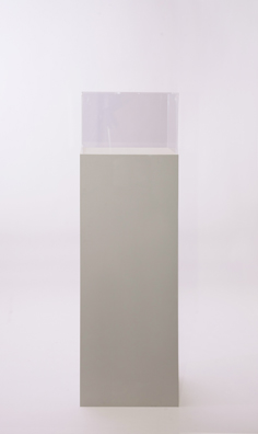 “PAY WHAT YOU WISH BUT YOU MUST PAY SOMETHING”<br />
2013 Ongoing<br />
Floor: One of 18 Functioning American Art Museum Donation Boxes replicated and Displayed at an Art Fair in Various Positions throughout the Fair<br />
The Drawing Center<br />
Variable Dimensions<br />