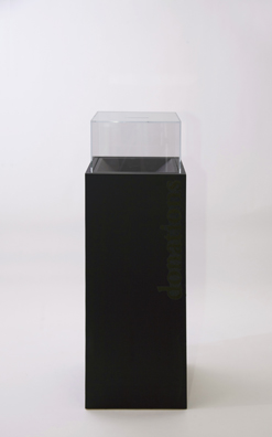 “PAY WHAT YOU WISH BUT YOU MUST PAY SOMETHING”<br />
2013 Ongoing<br />
Floor: One of 18 Functioning American Art Museum Donation Boxes replicated and Displayed at an Art Fair in Various Positions throughout the Fair<br />
The Nelson-Atkins Museum of Art<br />
Variable Dimensions<br />