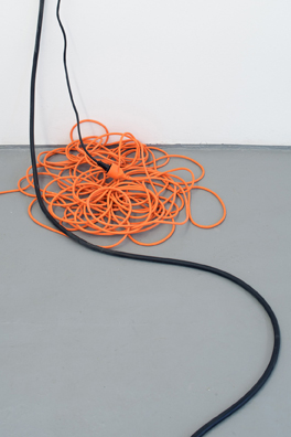 RING MY BELL <br/>
1992 Ongoing <br/>
Working Milton Driveway Bell, Hose, and Anchor <br/>
Variable Dimensions <br/>