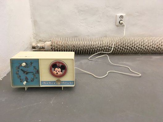 TRICIA NIXON: SUMMER OF 1973 <br/>
2017 Ongoing <br/>
Clock Radio Circa 1973 with Looped CBS Radio Broadcasts from the Summer of 1973 <br/>
Variable Dimensions <br/>