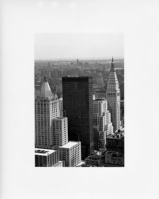 HERE IS NEW YORK: Empire Afternoon 3<br />
1988<br />
8 x 10 in <br />