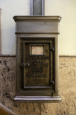 THE MAIL<br />
1991 Ongoing<br />Functioning Apartment Mailboxes<br />
Variable Dimensions