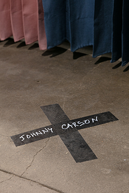 BETWEEN THE ACTS (VIRGINIA WOOLF): JOHNNY CARSON<br />
2014 Ongoing<br />Variable Dimensions