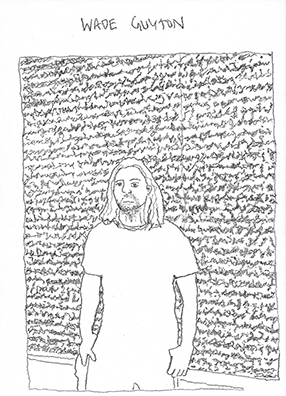 DIKEOU COLLECTION ARTIST PORTRAITS<br />
2017 Ongoing<br />Pencil Drawing on Vellum of Artists Represented in The Dikeou Collection<br />
Variable Dimensions
