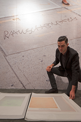 RE-ERASED DE KOONING: “erased_dekooning.jpg”<br />
2011 Ongoing<br />
Ink Jet Print of Various Internet Screen Grabs of Robert Rauschenberg’s “Erased De Kooning” <br />
Variable Dimensions<br />
Edition: 3, 1 AP<br />