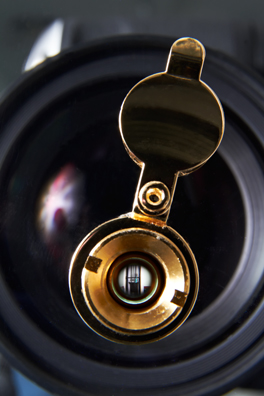 “IT’S DÉJÀ VU ALL OVER AGAIN” – YOGI BERRA <br/>
Peep<br/>
1991 Ongoing<br/>
Detail: Peephole View Outside Bathrom
Functioning Backward Peepholes Installed for Viewing Private Male/Female Bathrooms from Outside the Bathrooms<br/>
2” in Diameter<br/>
Unique, 1 AP<br/>